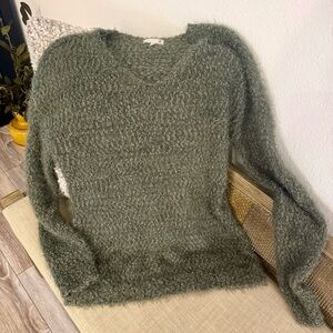 Cozy Green Sweater